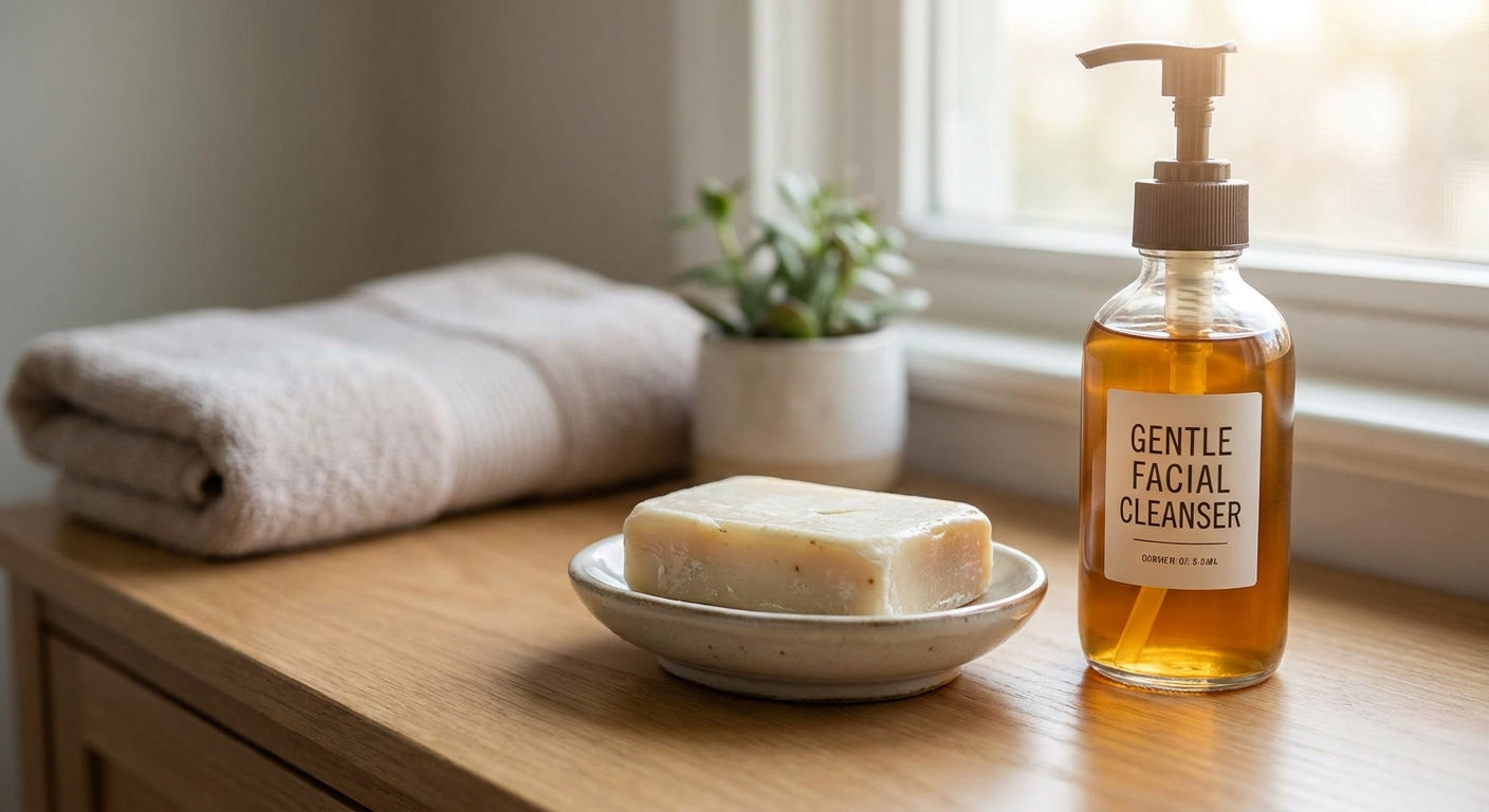 How to transition from bar soap to a proper facial cleanser