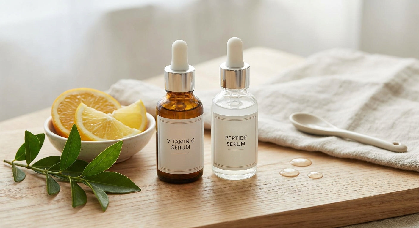 How to introduce vitamin C and peptide serum in one routine