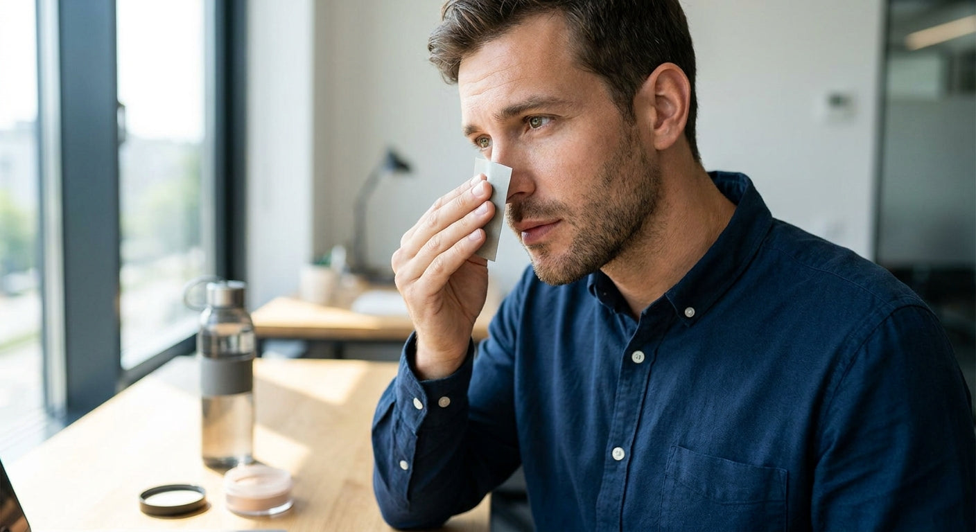 How to fix an oily nose by midday without over-washing